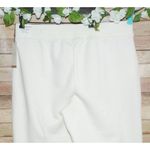NWT Calia Cream Fleece Pull On Crop Pants Size XXL High Rise Raw Hem Straight Photo 6