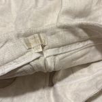 Torn By Ronny Kobo  Wide Leg Cargo Pant Linen Blend Bernee $350 large stone color Photo 7