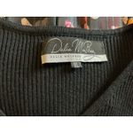 Women Dalia MacPhee blk/multicolor long sleeve ruffle layered dress. XL Photo 7