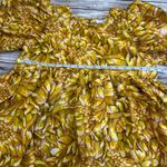 Kika Vargas x Target Women's Floral Puff Sleeve Mini Dress XS Extra Small Yellow Photo 11