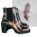 Jessica Simpson  Demmie Plaid Women's Ankle Boot Size 7.5 #B1157 Photo 0