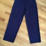 EXCLUSIVELY MISOOK BLUE ACRYLIC WIDE LEG PANTS. XL Photo 5