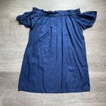 French Connection Stayton Off The Shoulder Chambray 100% Lyocell Dress Size 6 Photo 2