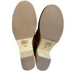 Dolce Vita Hila Brown Leather Braided Block Heel Mule Clogs Photo 8