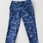 G 1 Goods Surplus $175 Blue Camo, Frayed Hem, Military Pants‎ Size 8 Photo 0