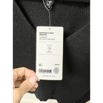 Athleta NWT  Hanover Refined Long Sleeve V-Neck Sweater Black Women's Size M Photo 4