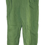 United Colors Of Benetton United colors of Benetton green linen pants joggers women's XS summer casual Photo 0