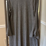 White House | Black Market Women's  Sweater mock  Neck Dress, Size medium, Gray Photo 0