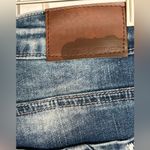 Maurice's  Womens Size 9/10 Regular Midrise bootcut stretch blue jeans embroidered Photo 5