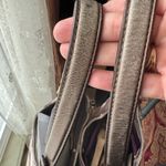 Coach Madison Maggie Lexy large hand bag 3 large pockets in purple and silver Photo 10