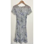 Limited Too VTG Y2K Floral Mesh Mini Dress Empire Waist Sheer Lace Trim Fairy Photo 3