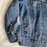 Very J Distressed denim jacket Photo 5