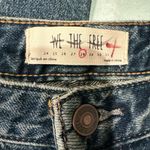 We The Free  WOMENS JEANS 28 WIDE LEG DISTRESS BLUE Photo 5