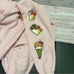 Hello Kitty  Japanese fast food Light Pink Hoodie size M Photo 7