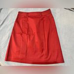 J.Crew  Maroon Stretch Skirt Sz 4 Photo 2