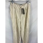 Lulus NWT  High Rise Stripe Relaxed Fit Pant Size Medium Photo 1