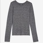 EXPRESS ✨ Heathered Long Sleeve Crew Neck Tee✨ Photo 2