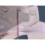 Vervet  Blue womens jeans size 32 pale pink wide leg Photo 7