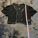 Isabel London see through sequins bolero Black Size 4 Photo 6