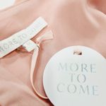 MORE TO COME Khloe Ruffle Sleeve Mini Dress in Blush Medium Pink Photo 9