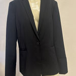 Elie Tahari #11 Women's Black Wool Blend Stripped Blazer by , Sz: 10 Photo 0