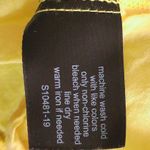 Lane Bryant Peplum Top Crochet Cotton Sleeveless Yellow Size 14 Photo 8