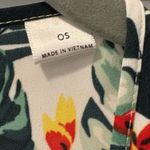 Rachel Zoe Green and White Leaf Print Kimono OS NWT Photo 2