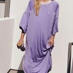 Free People Movement NEW Toss Up Tunic Tee - Summer Lilac NWOT - Medium Photo 2