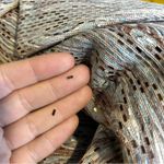 St. John Couture Marble Abstract Grey/Brown/Metallic Blazer/Jacket Size 8 Photo 15