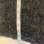 Papell Boutique Vintage Evening Beaded Short Sleeve Blouse Black Silk EUC Sz Sm Photo 14