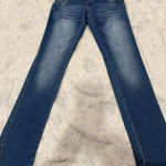 Tush push Women's Distressed Straight Jeans Size 13 Blue Denim Photo 0