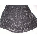 Ralph Lauren New Womens $125 Black White Skirt 12 Pearl Flowy NWT Geometric Nice Photo 5