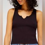 Lacausa  - NWT | Roxy Tank - Sz Large | Black - Ribbed Photo 1