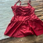 Stylish Red swim dress with Straps Size XL Photo 0