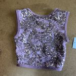 Sequined Dance Set New Purple Size XS Photo 0