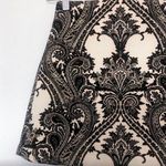 ZARA paisley mini black & white skirt causal business vacation outfit Photo 2