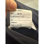 Dessy Collection Vivian Diamond Collection Chiffon Gown Style 2894 Size 18R Navy Blue Photo 10