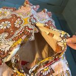 BCBGMAXAZRIA Pink Embellished Tie Front 3/4 Sleeve Shorts Romper | Sz M Photo 12