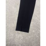 Veronica Beard ‎ scuba pants front seam leg slit black 2 Back Zip Slim Fit Photo 2