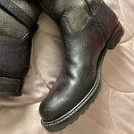 Via Spiga Brown Sheepskin Tall Leather Riding Boots Size 6.5 Photo 1