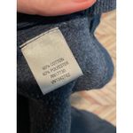 Converse  Blue Cowl Women’s Neck Long Sleeve Top Large Blue Shirt Fall Winter L Photo 6