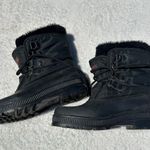 Sorel  Insulated Black Snow Boots Size 9 Photo 5