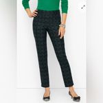 Talbots  black watch Tartan slim ankle pants sz 6 Photo 3