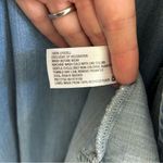 Knox Rose Chambray Denim Sleeveless Embroidered Floral Midi Flowy Dress NWT M Photo 6