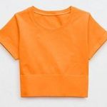 Aerie Offline Sidewalk Seamless Crop Shirt Photo 0