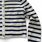 J.Crew  NWT Striped Emelie Sweater Cardigan Jacket Sz M Photo 9