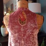 Arizona Jeans  Mauve Velvet Mock Neck Swing Sleeveless Top NWT Photo 8