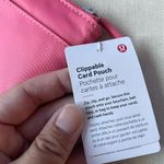 Lululemon Clippable Card Pouch - Sakura Pink Photo 6