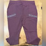Ashley Stewart Burgundy Leggings NWT size 22/24 Photo 3