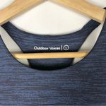 Outdoor Voices TechSweat Move Free Nocturnal Navy Crop Athletic Top L Photo 3